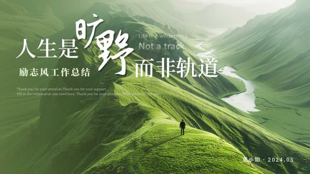 帮我生成关于工作总结的PPT 预览图2
